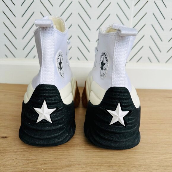 ⭐Converse Run Star Motion CX Platform Women Chunky Shoes 8.5 White 2000s 171546C - Picture 5 of 12